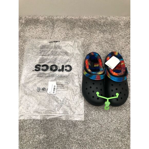 Crocs Unisex Classic Lined Clogs Size Men’s 8/ Women’s 10 - Picture 5 of 9